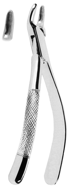 This is extracting forceps for dentistry use.It is used by dentals. It is used for extracting molar or teeth