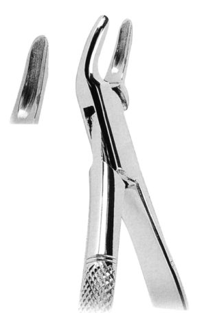 This is extracting forceps for dentistry use.It is used by dentals. It is used for extracting molar or teeth