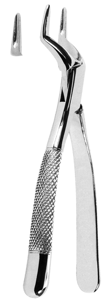 This is extracting forceps for dentistry use.It is used by dentals. It is used for extracting molar or teeth