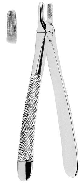 This is extracting forceps for dentistry use.It is used by dentals. It is used for extracting molar or teeth