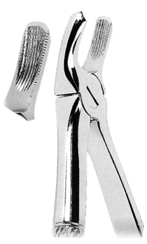 This is extracting forceps for dentistry use.It is used by dentals. It is used for extracting molar or teeth