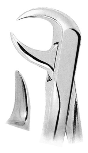 This is extracting forceps for dentistry use.It is used by dentals. It is used for extracting molar or teeth