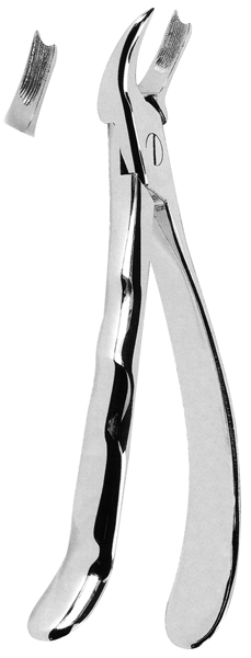 This is extracting forceps for dentistry use.It is used by dentals. It is used for extracting molar or teeth